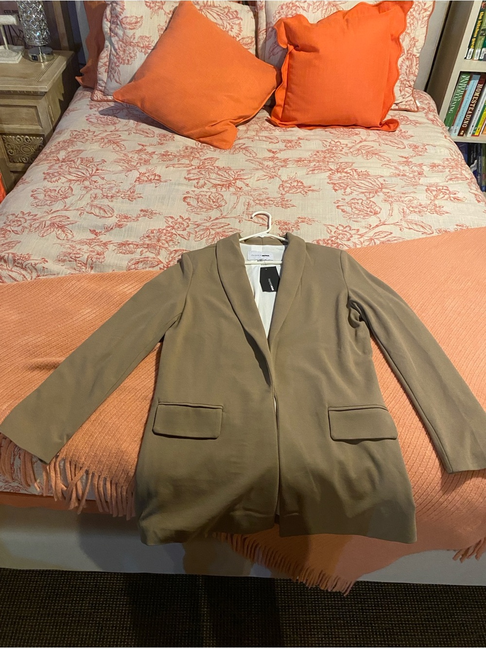 Sasha Open-Front Blazer